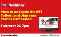 Join our FREE webinar: How to navigate the IHT fallout and plan your farm's succession