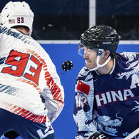 (SP)CHINA-CHENGDU-THE WORLD GAMES 2025-INLINE HOCKEY-MEN-USA VS CHN (CN)