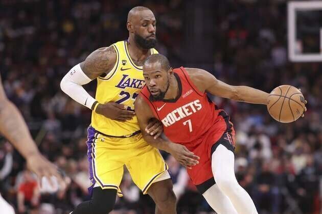Rockets-Lakers series 'much deeper' than LeBron James-Kevin Durant tilt