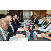 Defence Secretary Rajesh Kumar Singh meets bipartisan US Congress Delegation on Shangri-La Dialogue sidelines