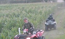 Quad bike group's joyride on farmland leads to crop damage