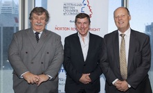 Steve Scudamore (right) has worked in Australia, the UK and Papua New Guinea (photo: British High Commission Canberra)