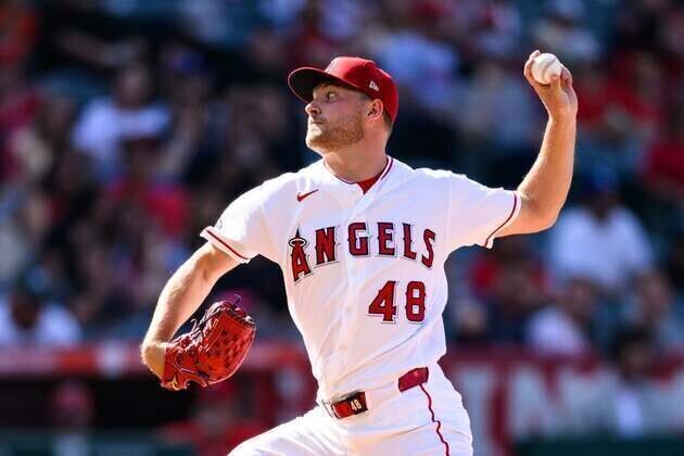 Reid Detmers fans 14, then Angels walk off Rangers