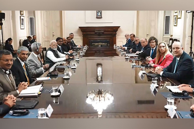 PM Modi, Argentine President Milei hold delegation-level talks in Buenos Aires