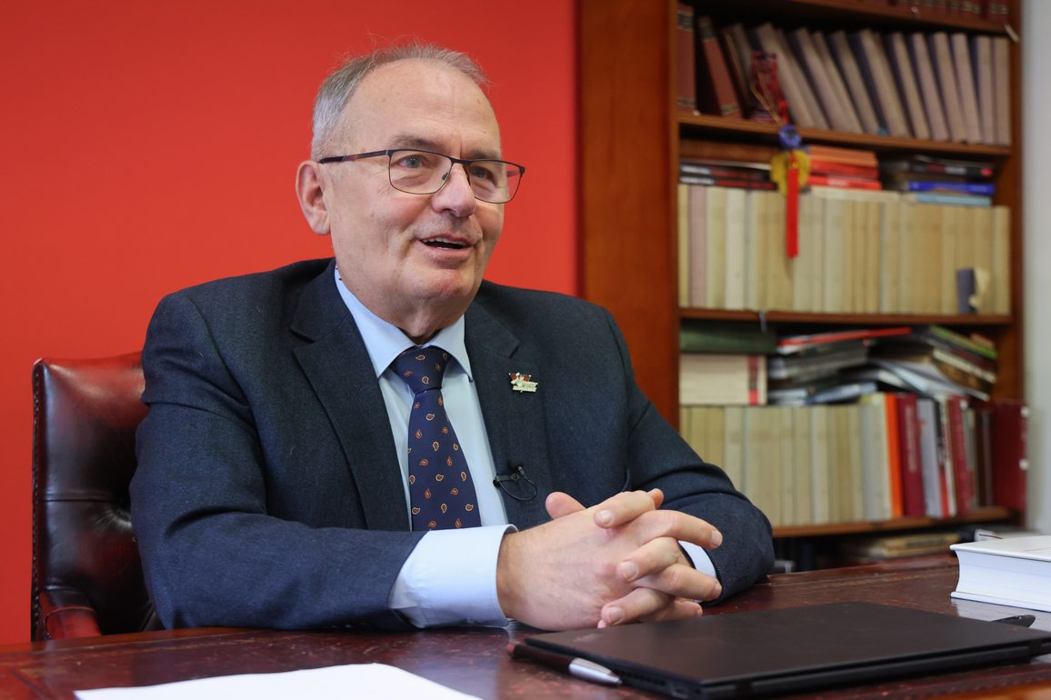 HUNGARY-BUDAPEST-WORKERS' PARTY-PRESIDENT-INTERVIEW
