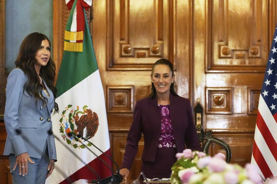 Mexico's Sheinbaum refutes Noem's charge that she 'encouraged' violence in L.A.