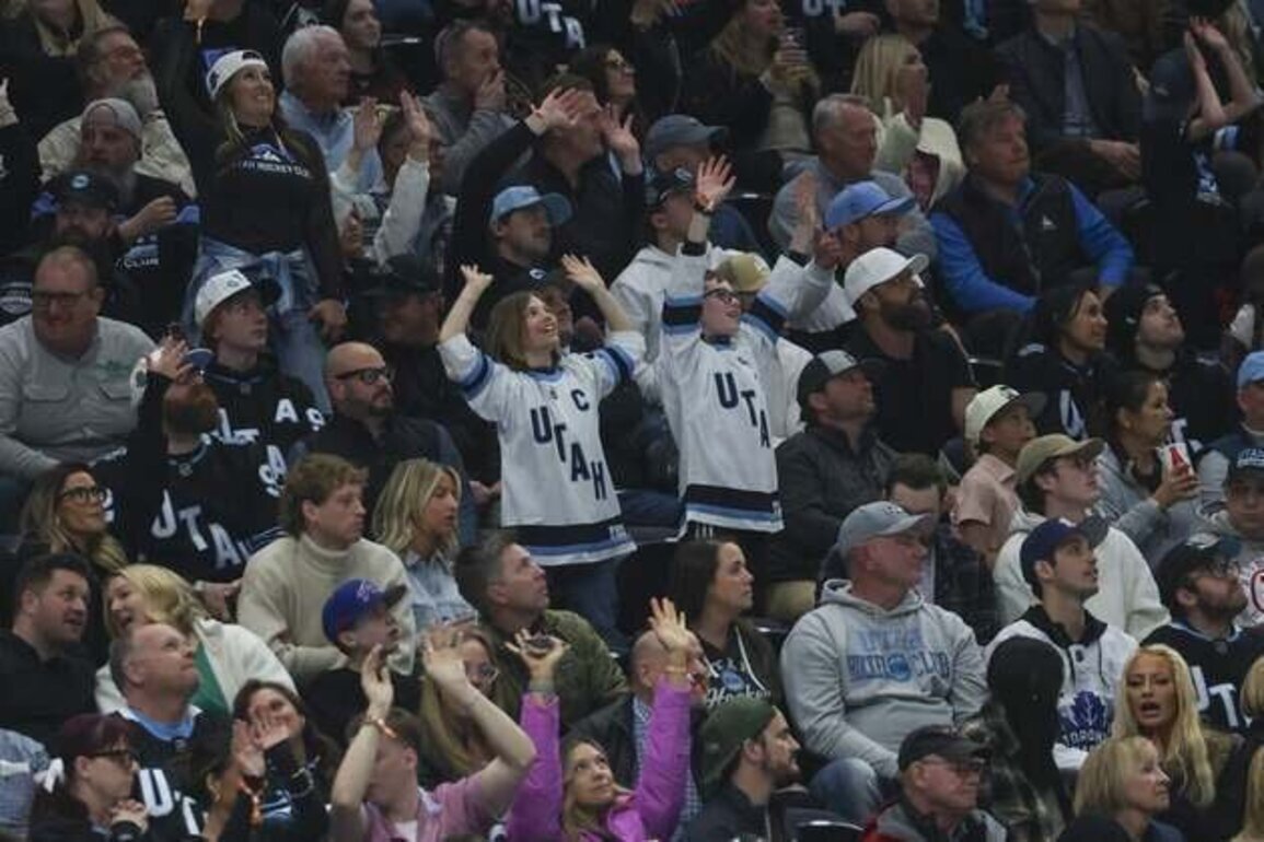Mammoth host first-ever playoff game in 1-1 series vs. Golden Knights