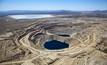 An open-pit copper mine in Arizona