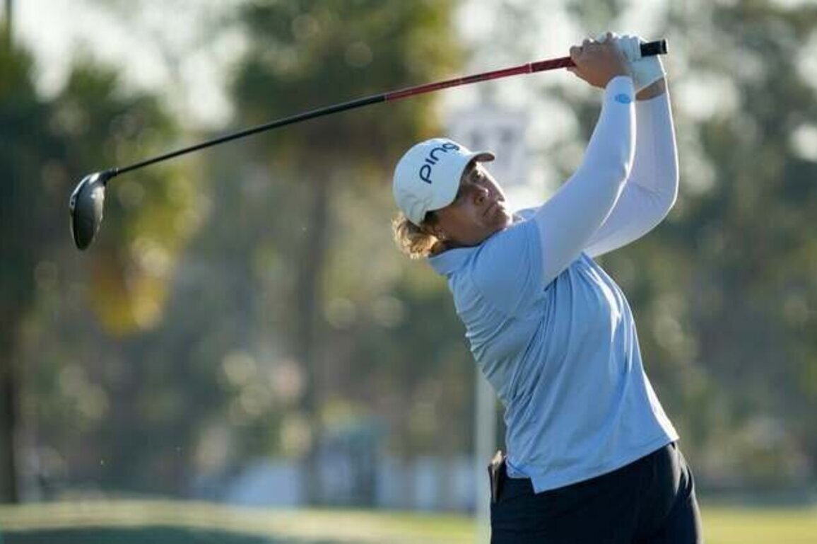 Lauren Coughlin builds 5-shot lead at Aramco Championship