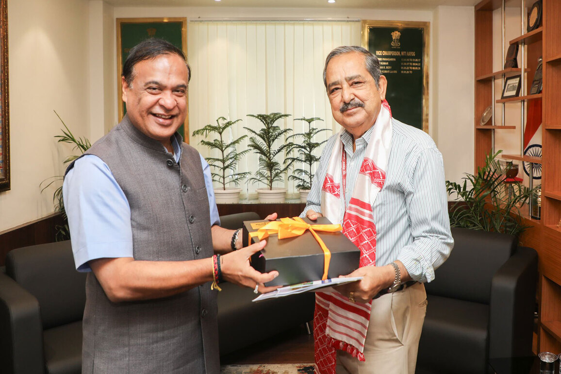 Assam CM meets new NITI Aayog Vice Chairman, seeks stronger reform partnership