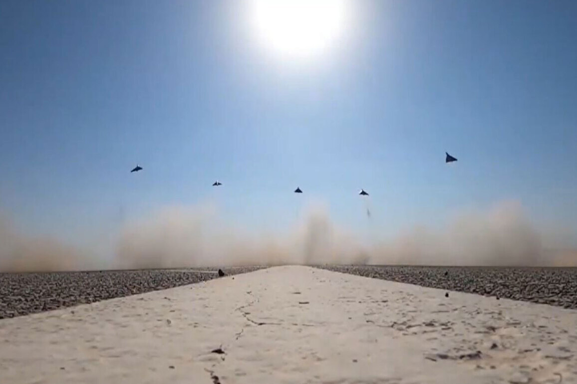 "Swarm of drones": IRGC releases footage of coordinated launch against US-Israeli positions