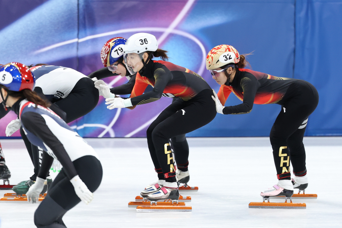 (MICO2026)ITALY-MILAN-OLYMPIC WINTER GAMES-SHORT TRACK SPEED SKATING-WOMEN'S 3000M RELAY-SEMIFINALS