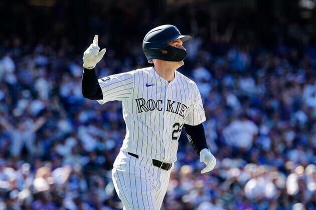 Rockies use long ball to hand Dodgers first consecutive losses of '26