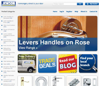 Jewson delivers ironmongery with new website