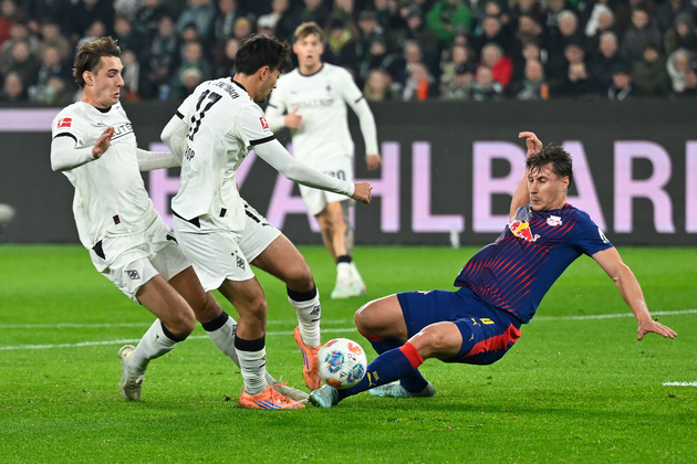 (SP)GERMANY-MOENCHENGLADBACH-FOOTBALL-BUNDESLIGA-MOENCHENGLADBACH VS LEIPZIG