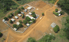 Acampamento na área do projeto de ouro Volta Grande, da Belo Sun, no Pará/Divulgação.