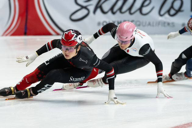 (SP)CANADA-MONTREAL-ISU SHORT TRACK SKATING-MIXED 2000M RELAY