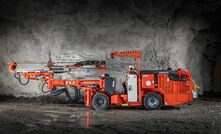 The Sandvik DD212 narrow vein drill.