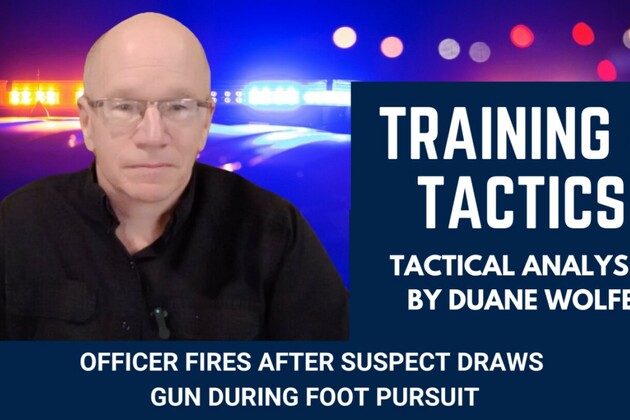 Lessons from a foot pursuit- Officer&#39;s response to armed suspect