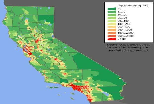 Red states grow, while California, Illinois and NY shrink: census