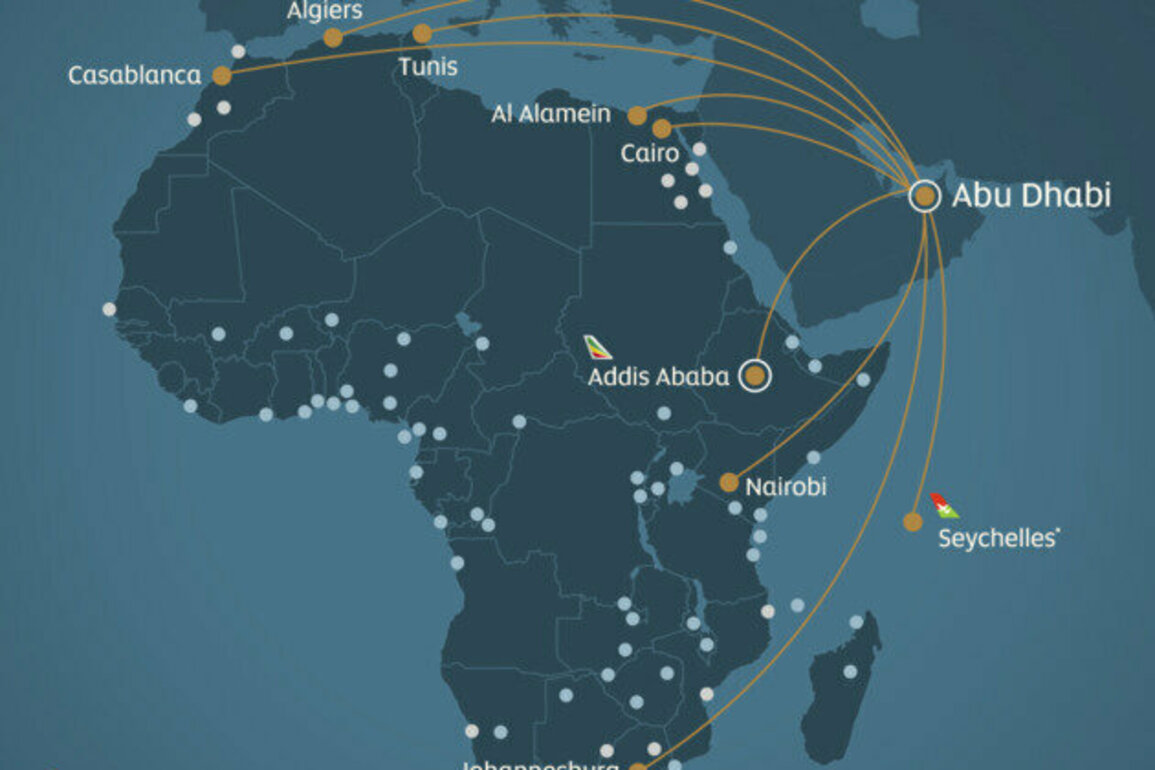 Etihad grows footprint in Africa as flights to Nairobi double
