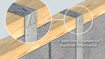 BPC Building Products launch of two new engineered restraint straps: the VX and the HX
