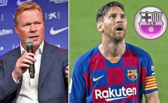 Koeman ne Messi Koeman ne Messi