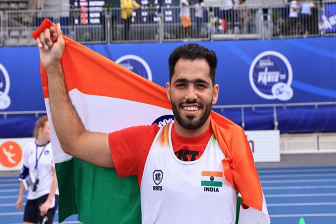 World Para Athletics C'ships: India secure double podium finish in men's javelin F46 event, medals tally goes to five