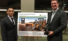 Trimble receives John Deere supplier innovation award