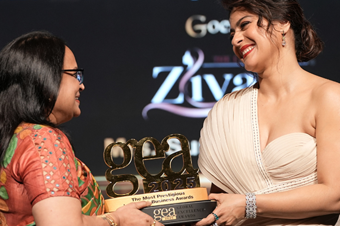 Sunita Agrawal Crowned Best Women Entrepreneur in Chhattisgarh at Global Excellence Awards 2025 by Brand Empower