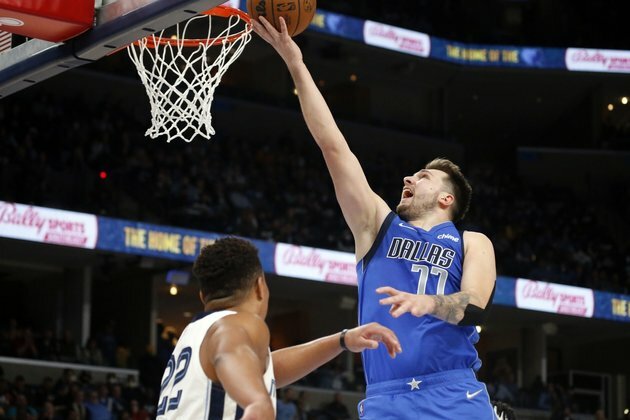 NBA roundup: Luka Doncic, Mavs end Grizzlies' win streak