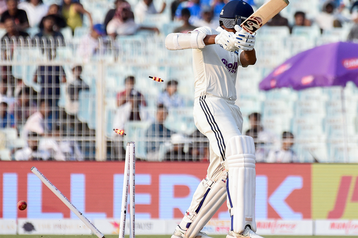 Yashasvi Jaiswal's woes vs South Africa continue, falls for duck in second innings at Eden Gardens