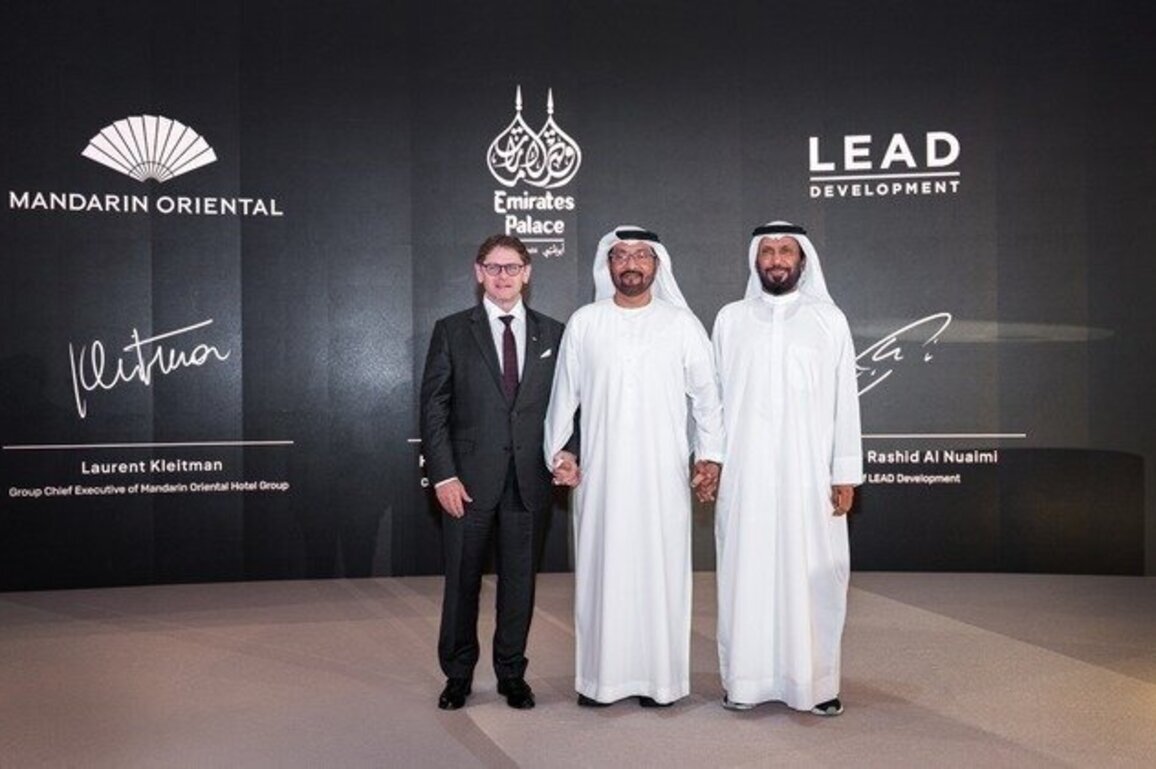 Emirates Palace Company, partners launch Emirates Palace, Mandarin Oriental Mansions Abu Dhabi