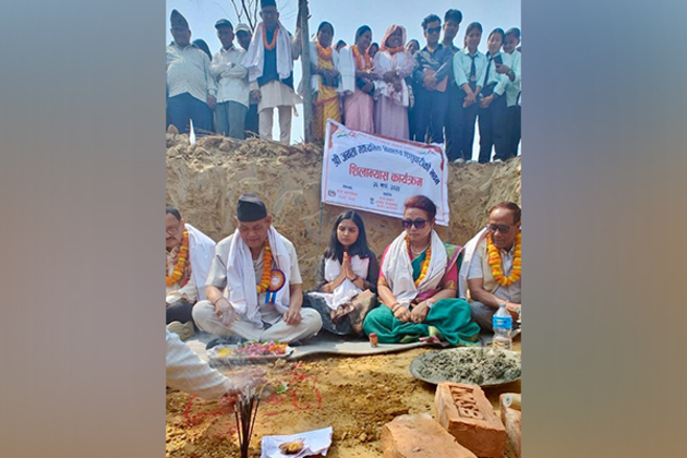 Nepal: Foundation stone laid for school building in Saptari with Indian aid