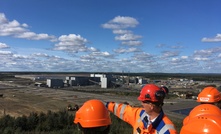 Joni Lukkaroinen showing off the Terrafame plant