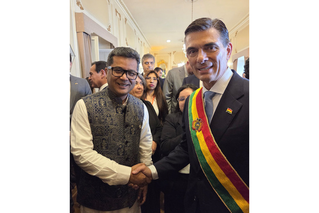 MoS Pabitra Margherita represents India at inauguration ceremony of Bolivian President Rodrigo Paz Pereira