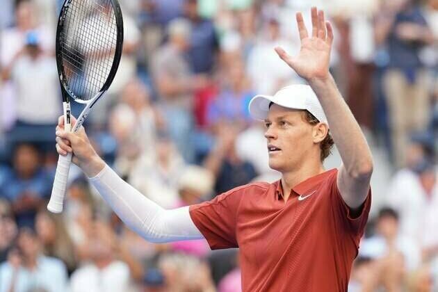 No. 1 Jannik Sinner gets pushed before finishing off Denis Shapovalov