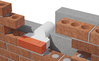 Timloc launches innovative duct to airbrick adapter