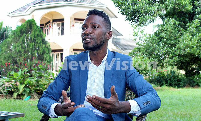Identify me as a leader, not politician - Bobi Wine Identify me as a leader, not politician - Bobi Wine