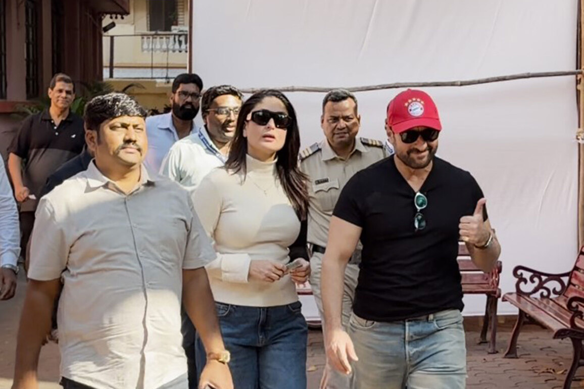 BMC Elections: Saif, Kareena exercise their right to vote