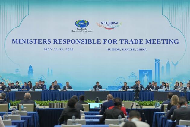 CHINA-JIANGSU-SUZHOU-HE LIFENG-APEC MINISTERS RESPONSIBLE FOR TRADE MEETING (CN)