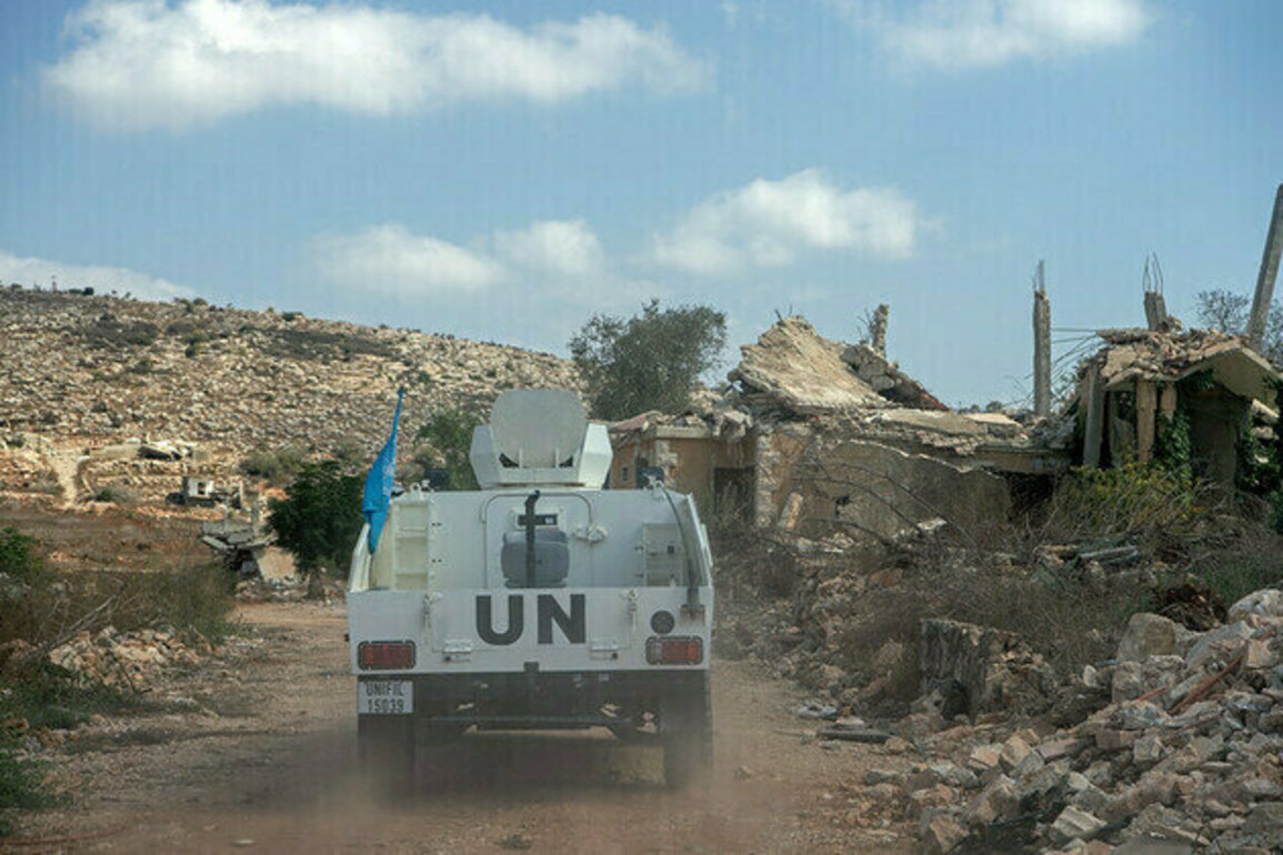 One Peacekeeper Wounded by Israeli Drone Attack in Lebanon