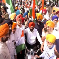 Delhi Minister Manjinder Singh Sirsa Leads Tiranga Yatra to Honor Indian Army's Bravery