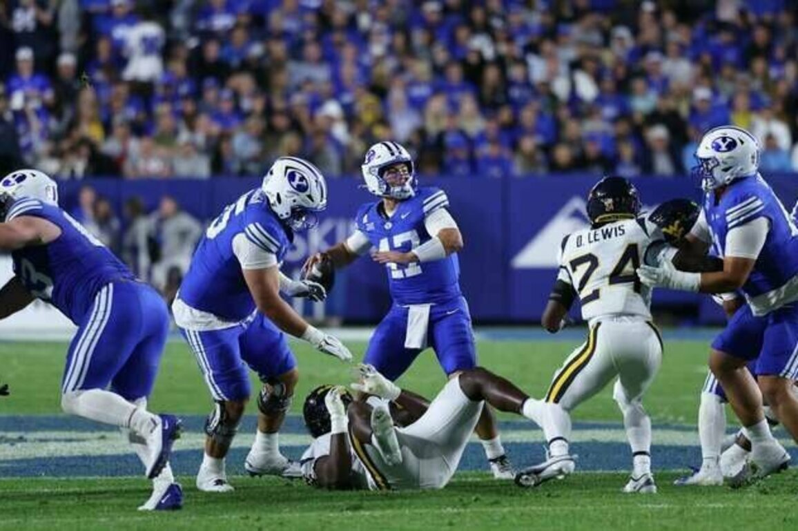 Bear Bachmeier, No. 23 BYU overwhelm West Virginia