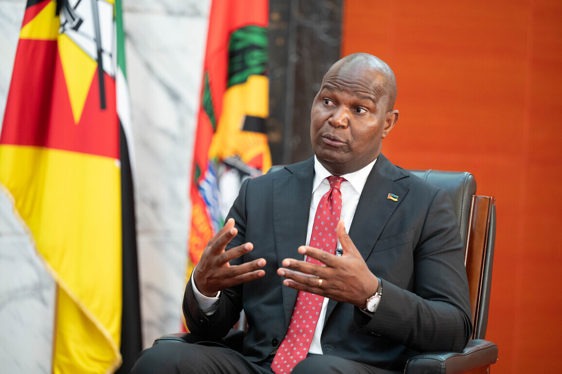 MOZAMBIQUE-MAPUTO-PRESIDENT-INTERVIEW