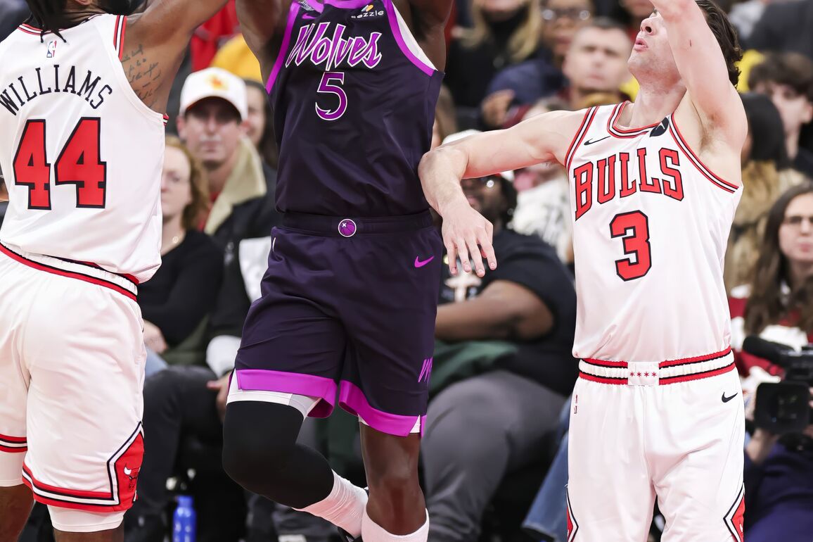 (SP)U.S.-CHICAGO-BASKETBALL-NBA-TIMBERWOLVES VS BULLS