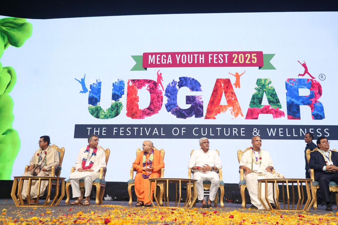 UDGAAR 2025: 15,000 youngsters participate in ISKCON-led fest against drugs