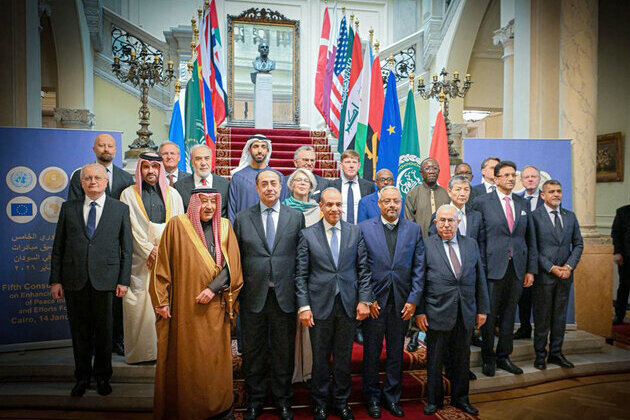 Shakhboot bin Nahyan participates in fifth consultative meeting on enhancing coordination of initiatives, peace efforts in Sudan