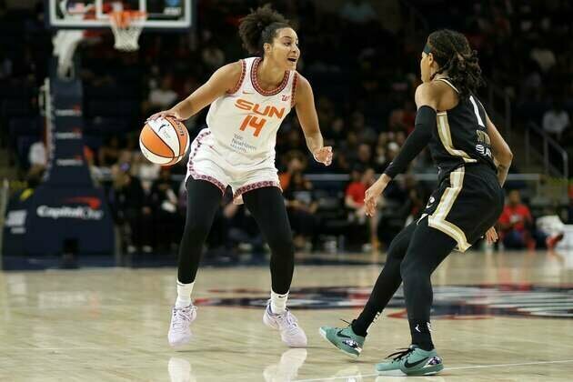 Sun G Bria Hartley (knee) to miss rest of season