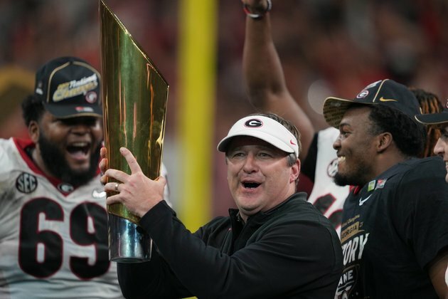 Champion Georgia unanimous No. 1 in final AP Top 25 poll
